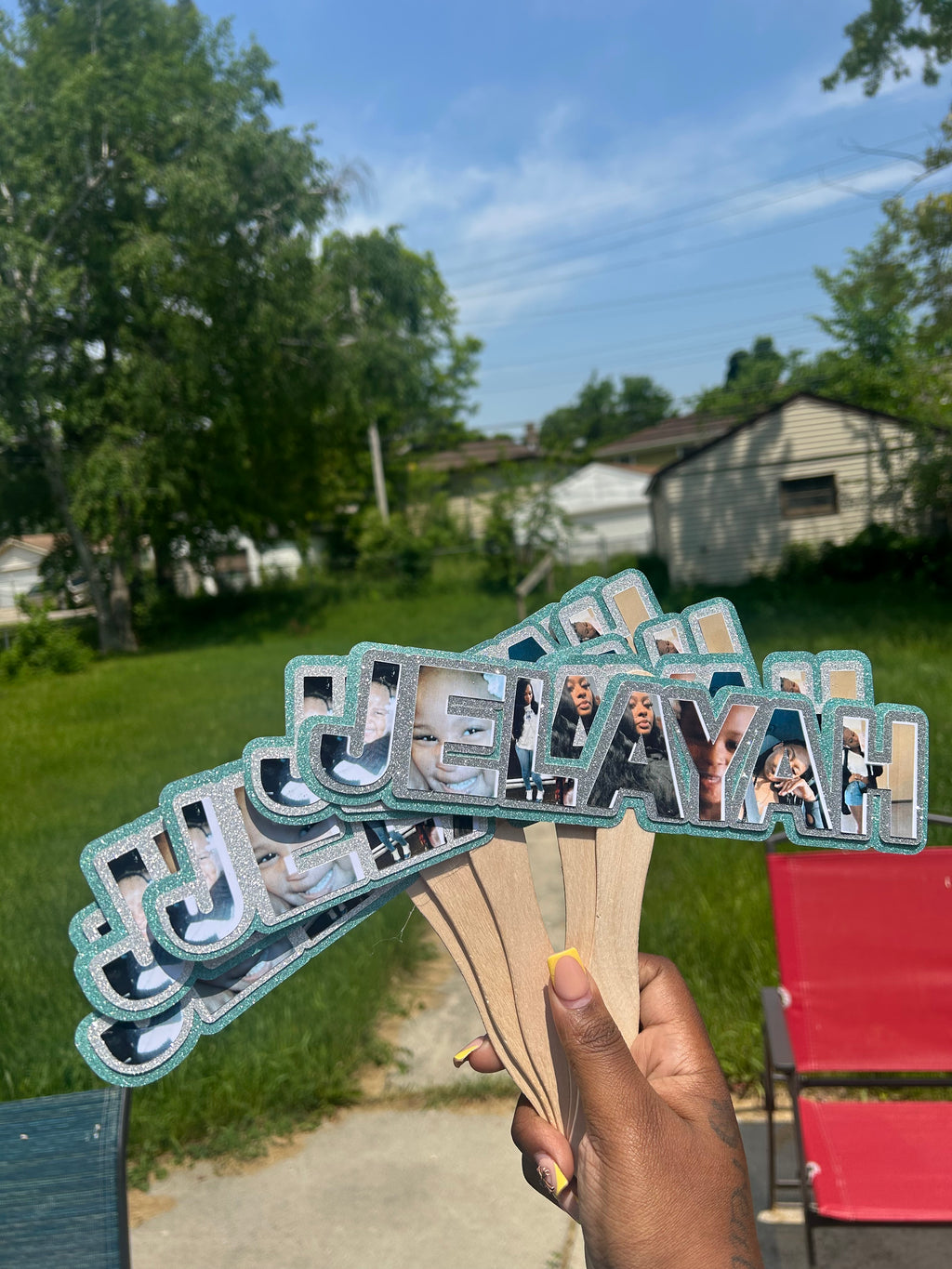 5 Pack Graduation Fan